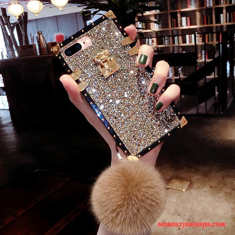 iPhone 6/6s Plus Roze Hoesje Telefoon Siliconen Eenvoudige Elegante Europa Trendy Merk