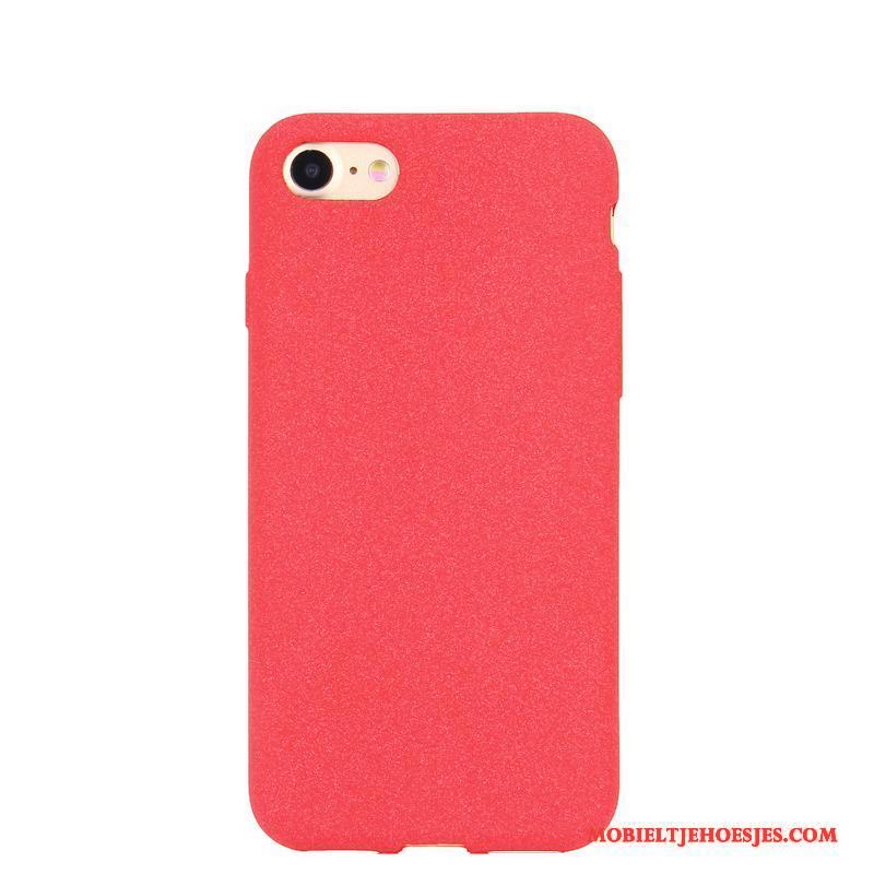 iPhone 6/6s Rood Hoesje Telefoon Anti-fall Effen Kleur Eenvoudige Zacht Lovers