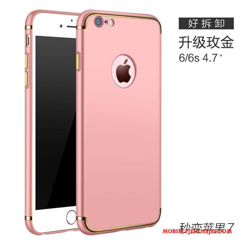 iPhone 6/6s Rose Goud Scheppend All Inclusive Hoesje Telefoon Dun Trend Anti-fall