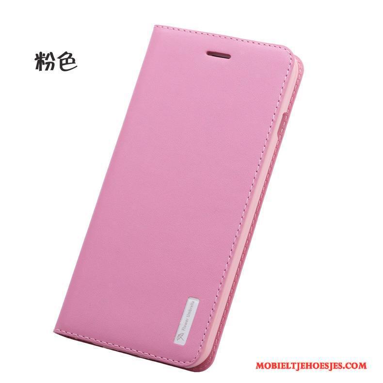 iPhone 6/6s Roze Folio Hoesje Telefoon Leren Etui Anti-fall Bescherming Bedrijf