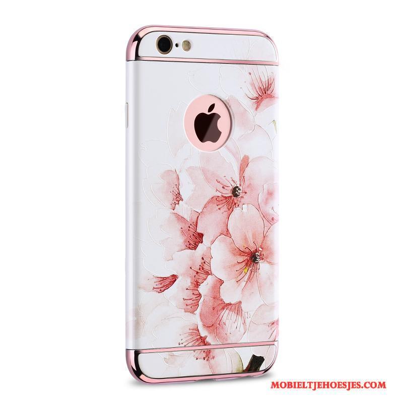 iPhone 6/6s Vers Wit Mini Siliconen Hoesje Telefoon Hard Elegante