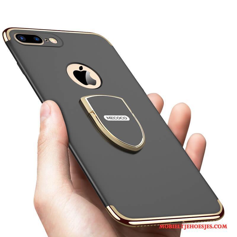 iPhone 7 Hoesje All Inclusive Trend Dun Scheppend Trendy Merk Anti-fall Zwart