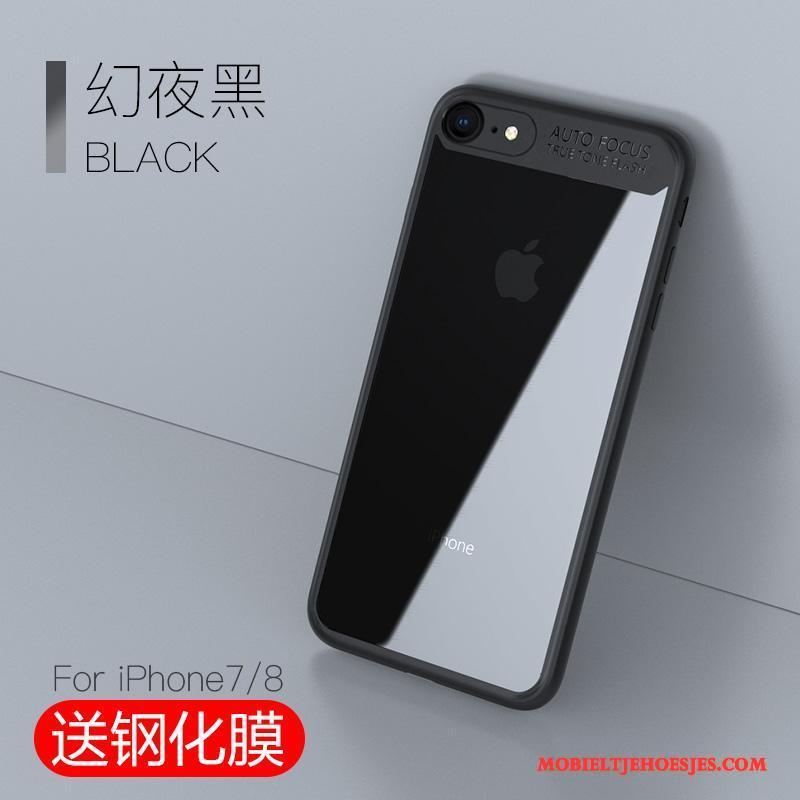 iPhone 7 Hoesje Wit Anti-fall All Inclusive Hoes Zwart Nieuw Trend