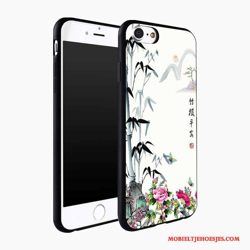 iPhone 7 Plus Bescherming Siliconen Hoes Hoesje Telefoon Groen