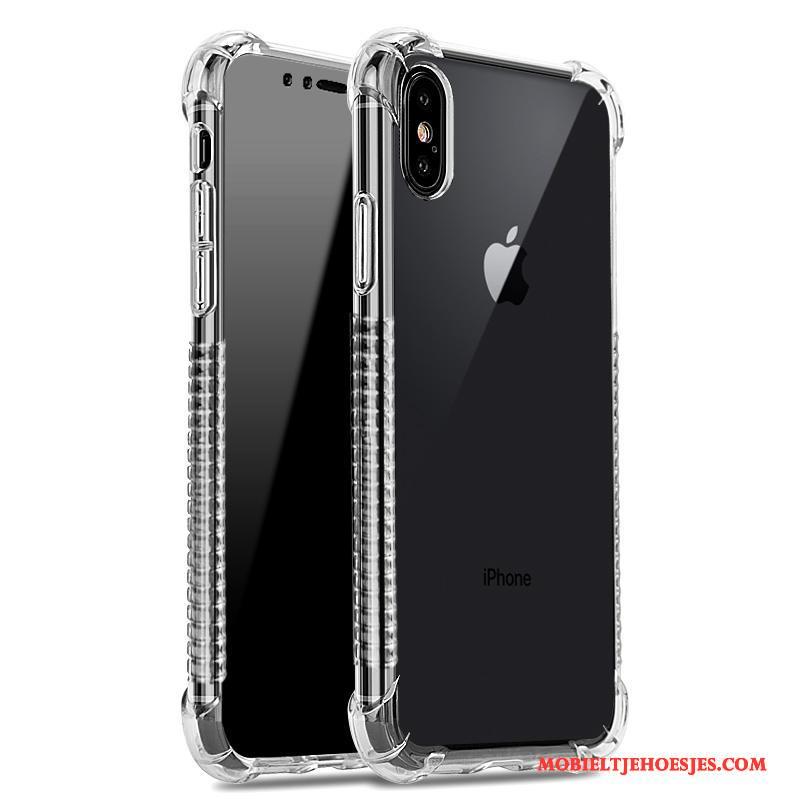 iPhone 8 All Inclusive Siliconen Pu Nieuw Anti-fall Hoesje Telefoon