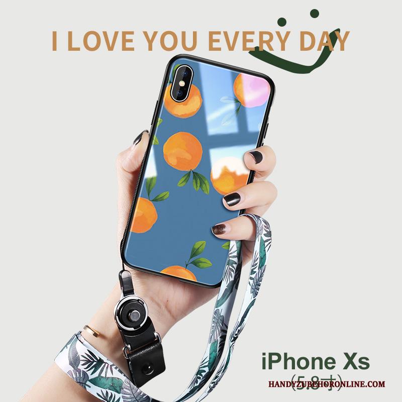 iPhone Xs Glas Nieuw Mini All Inclusive Anti-fall Hoesje Telefoon Kunst