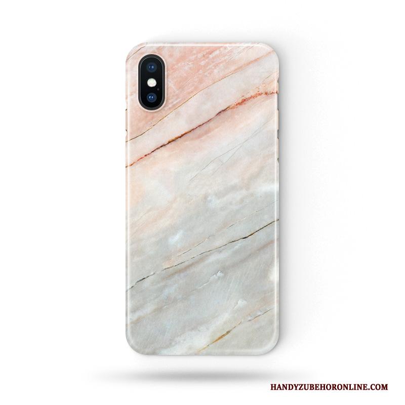 Iphone Xs Bescherming Roze Trend Kleur Scheppend Hoesje Rea