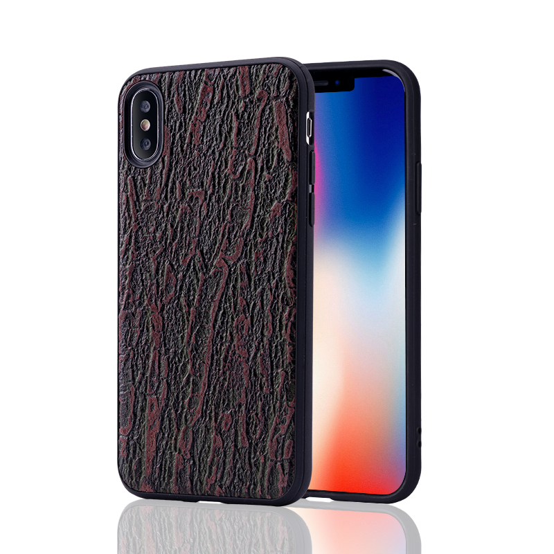 Iphone Xs Max Hoesje All Inclusive Bescherming Leer Persoonlijk Trendy Merk Rood Pas Nätet